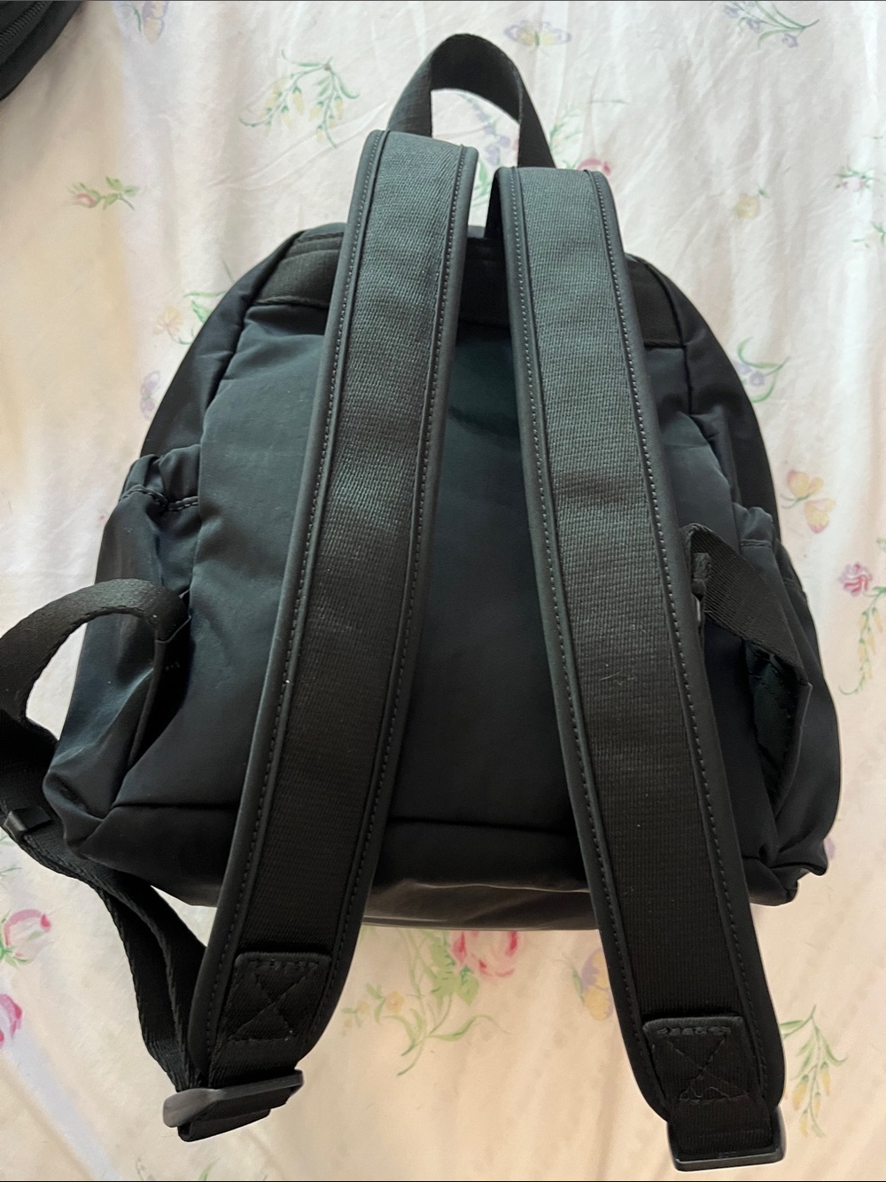 Kipling City Pack Backpack with Silver Hardware and signature Monkey Keychain - Picture 7 of 14